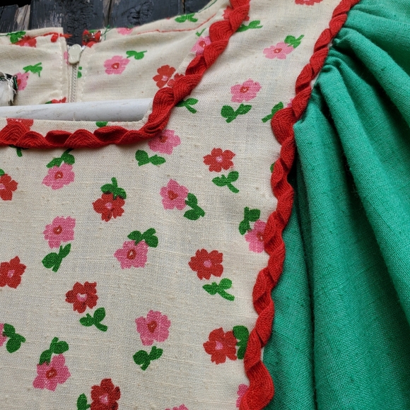 Vintage 60s 70s Young Innocent Arpeja Caftan Dress - Picture 13 of 15